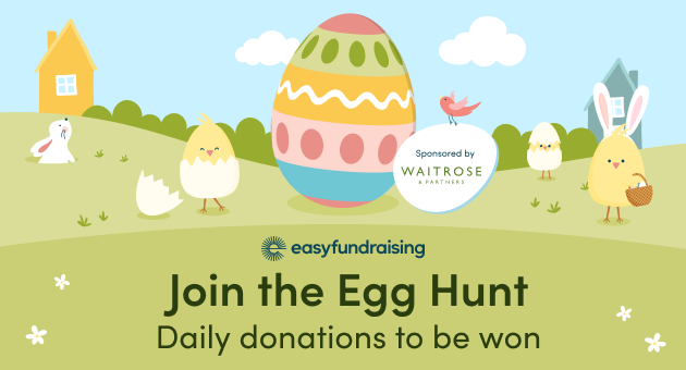 Easyfundraising easter promotion
