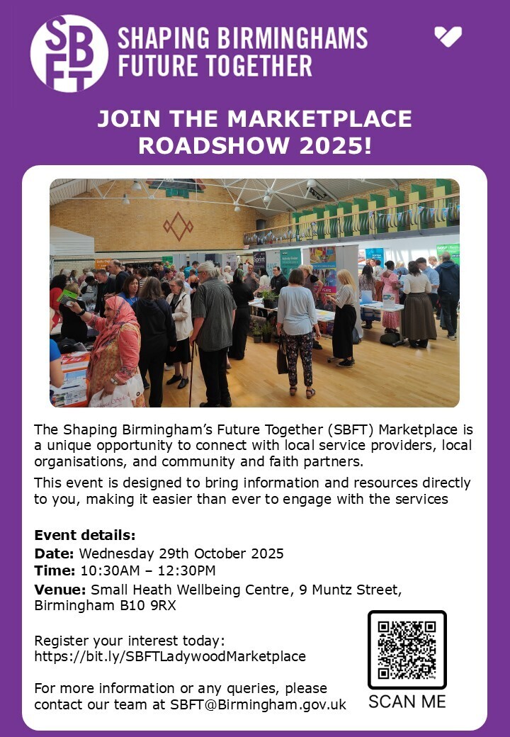 Shaping Birmingham's Future Flyer